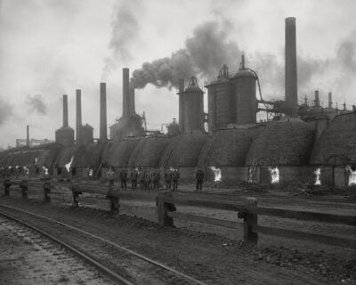 Plate 95 — Beehive coke battery and furnace works, Furnace District
