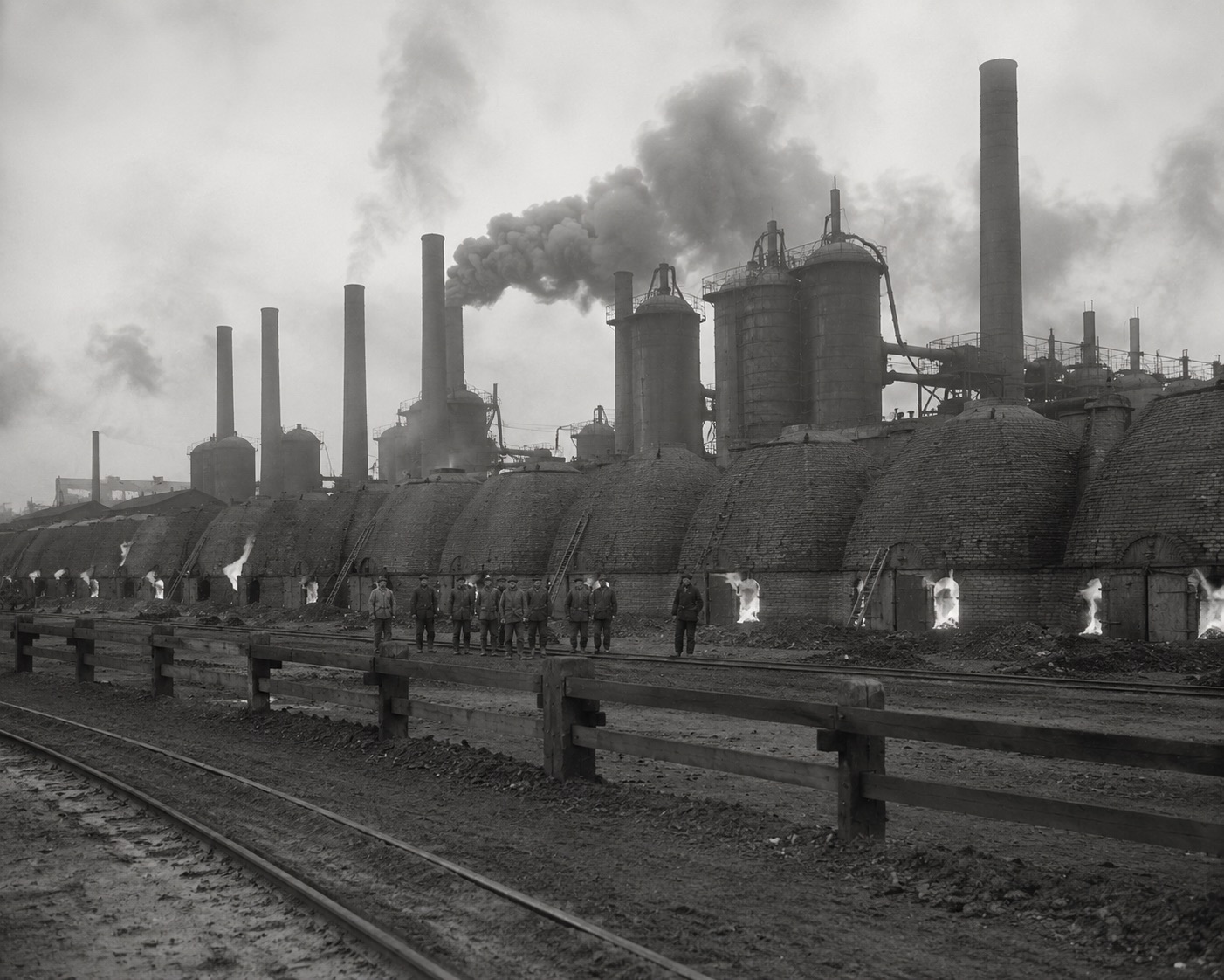 Plate 95 — Beehive coke battery and furnace works, Furnace District