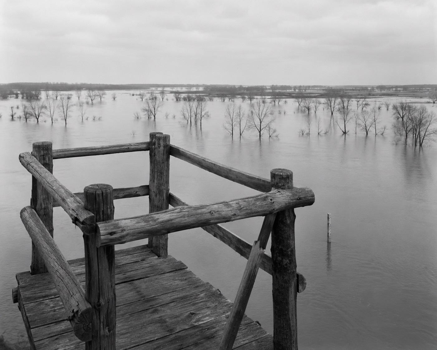 Plate 87 — Floodplain observation platform — exposure 2 of 4