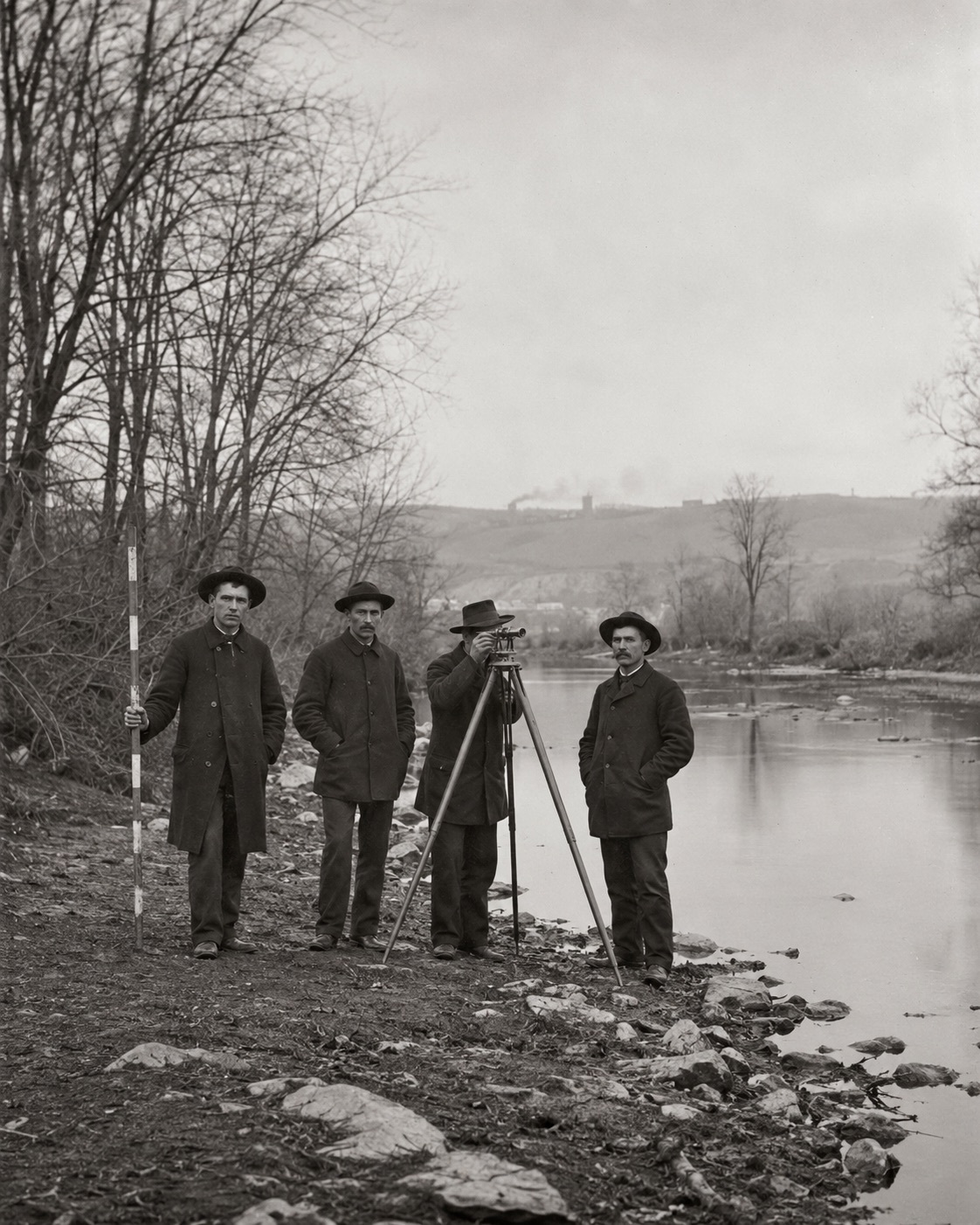 Plate 82 — Survey crew, river headwaters